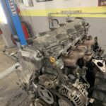 Menjava tesnila glave motorja in pogonske verige na vozilu nissan xtrail 2.2 2007-3